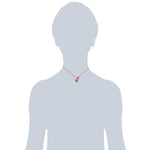 Kette mit Anhänger verziert mit Kristallen von Swarovski®