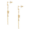 Ohrstecker gelbgold